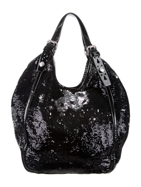 givenchy sacca with screen print|Givenchy Sequin Sacca Bag .